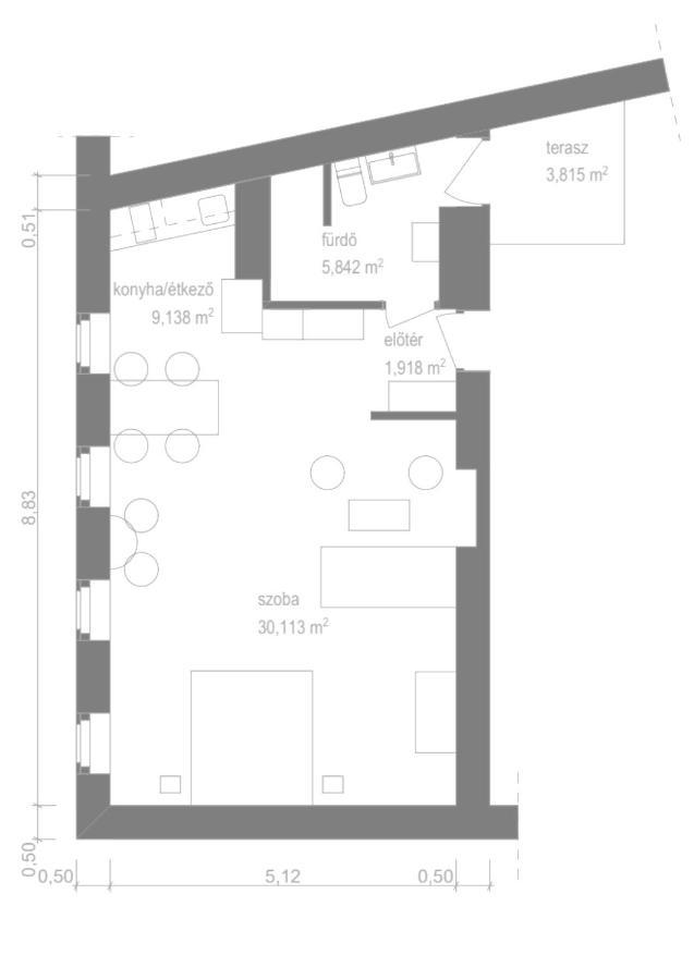 Óváros Apartman Veszprém Exterior foto